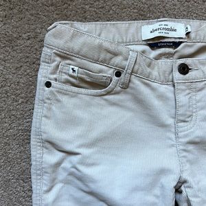 Abercrombie kids curduroy pants